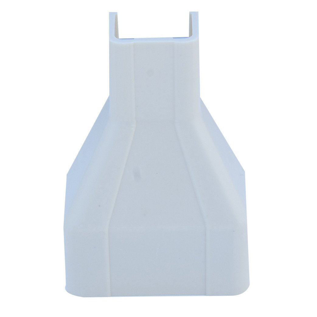 Cord Cover Cable Raceway, 3/4 To 1.75 Inch Surface Mount Cable Raceway Reducer On Wall Cord Concealer (Transitions 3/4 And 1.75'