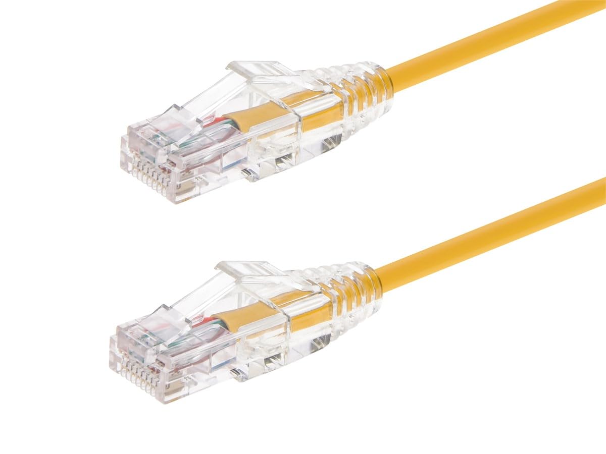 Slimrun  Cat6 Utp Cable-5Ft Yellow