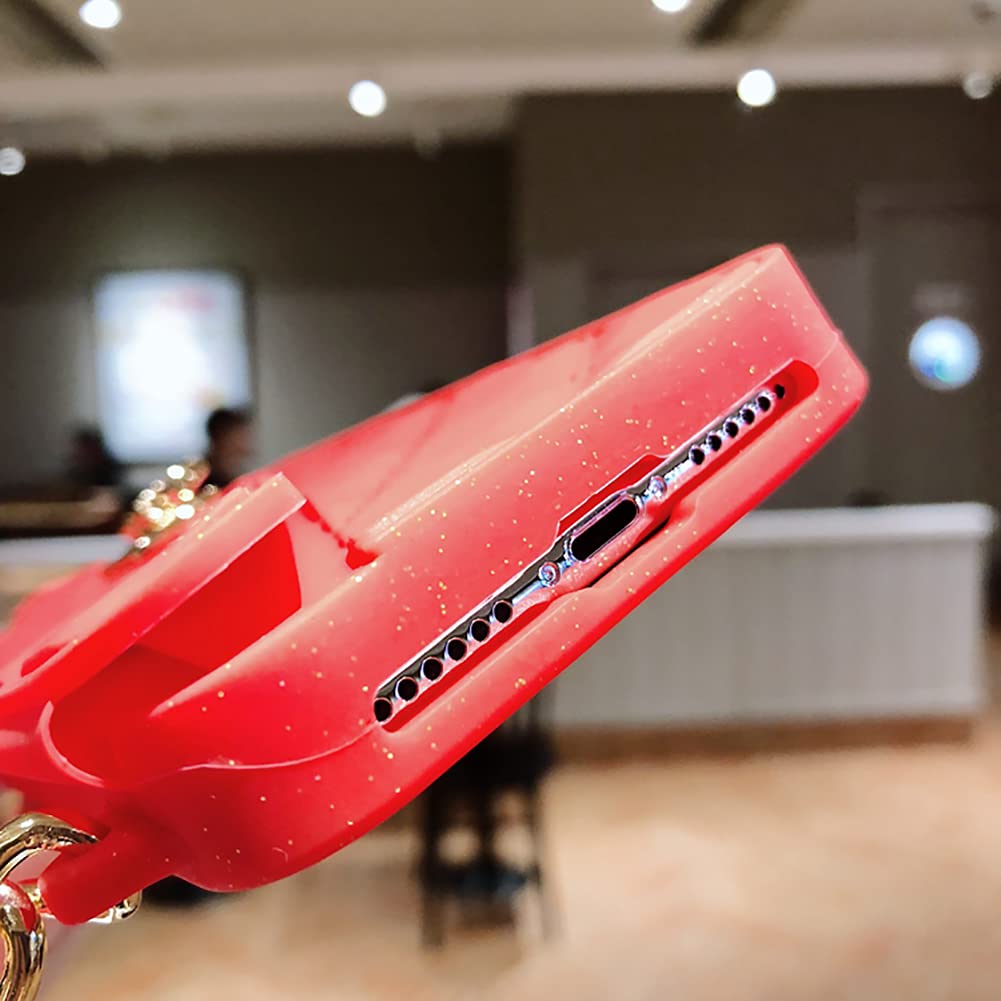 Yatchen For Iphone 7 Plus/8 Plus Wallet Case,Crossbody Phone Case With Lanyard Strap Cute Wallet Case Flip Folio Credit Card Hol