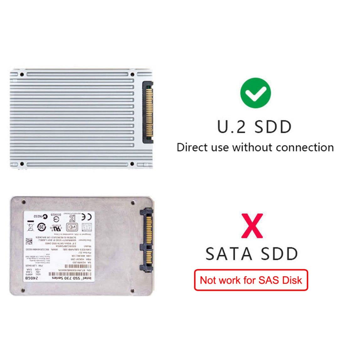 Chenyang Cy U.2 Sff 8639 Kit,M.2 Nvme Pcie4.0 Ssd To Sff 8643 Adapter For Mainboard Ssd 750 P3600 P3700 Mini Sas Hd 22X80Mm