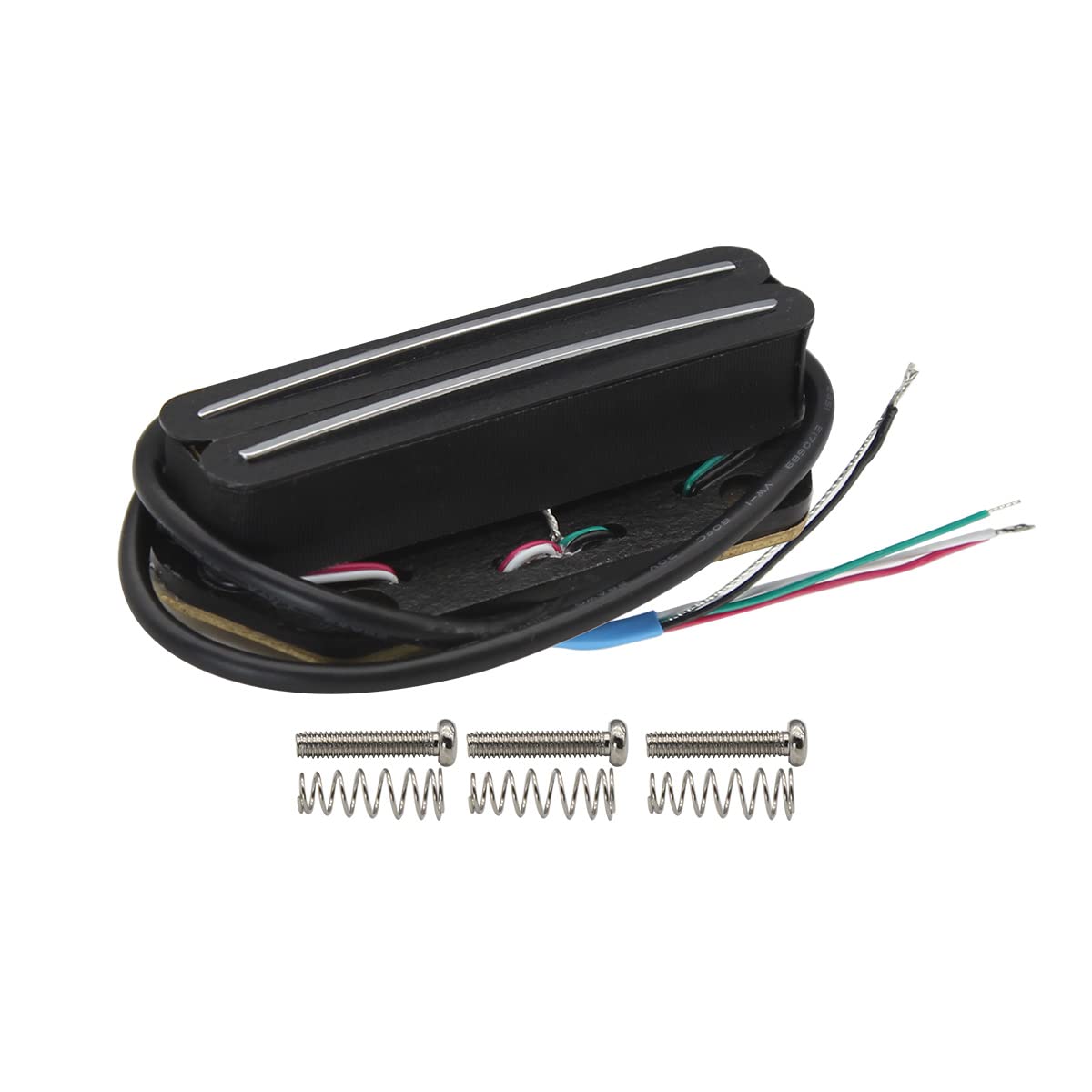 Fleor Alnico 5 Tele Pickup Hot Rail Humbucker Bridge Pickup 9 10K Fit Fender Tele Guitar Part