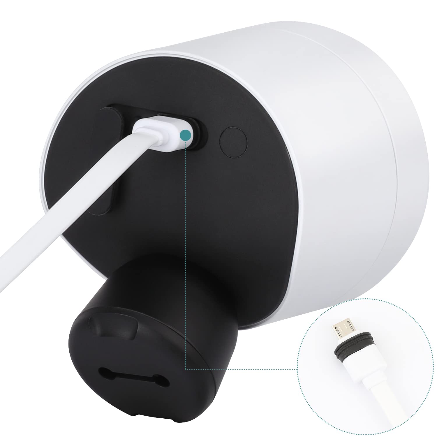 Uyodm Solar Panel Compatible With Simplisafe Outdoor Security Camera,Power Your Simplisafe Outdoor Camera Continuously, Al Alloy