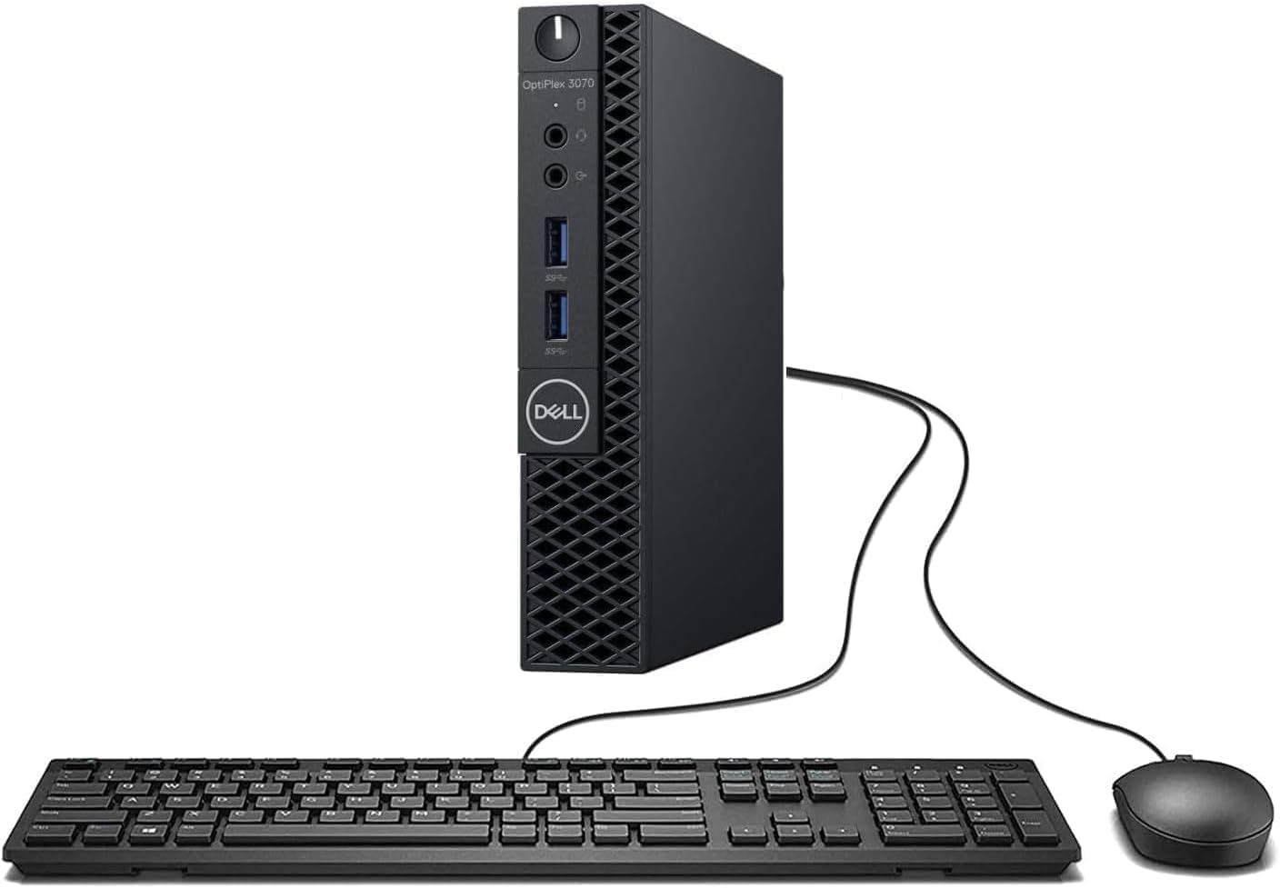 Dell OptiPlex 3070 Desktop Computer - Intel Core i5-9500T - 8GB RAM - 256GB SSD - Micro PC