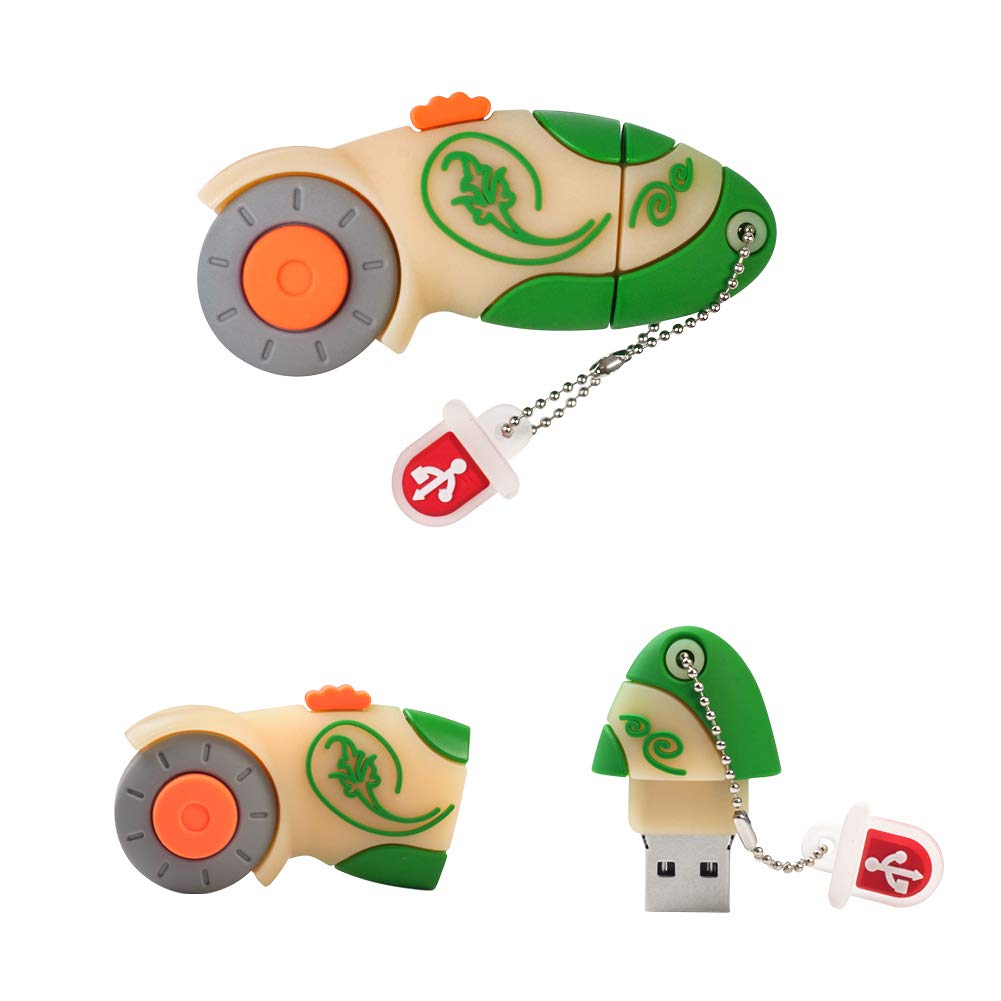 Leizhan 32Gb Novelty Rotary Cutter Shape Usb Flash Drive Sewing Themed Character Thumb Drive Gift Pendrive