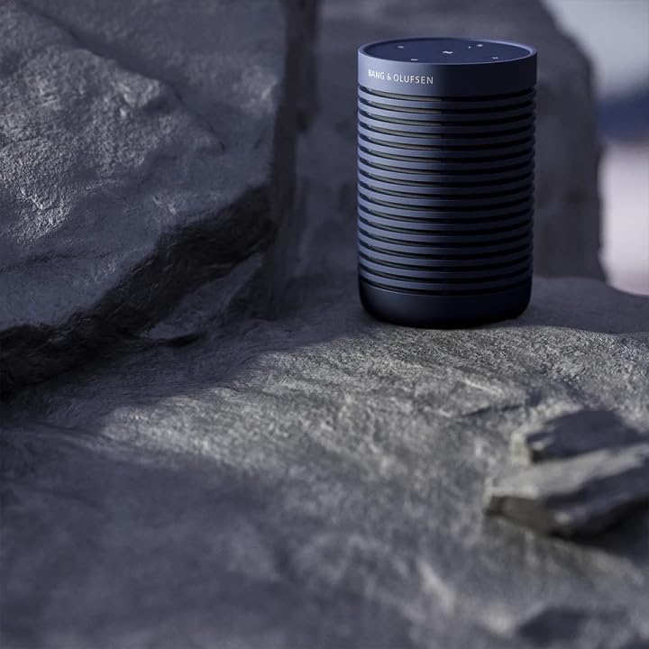 Bang & Olufsen Beosound Explore   Wireless Portable Outdoor Bluetooth Speaker, Ip 67 Dustproof And Waterproof, Navy