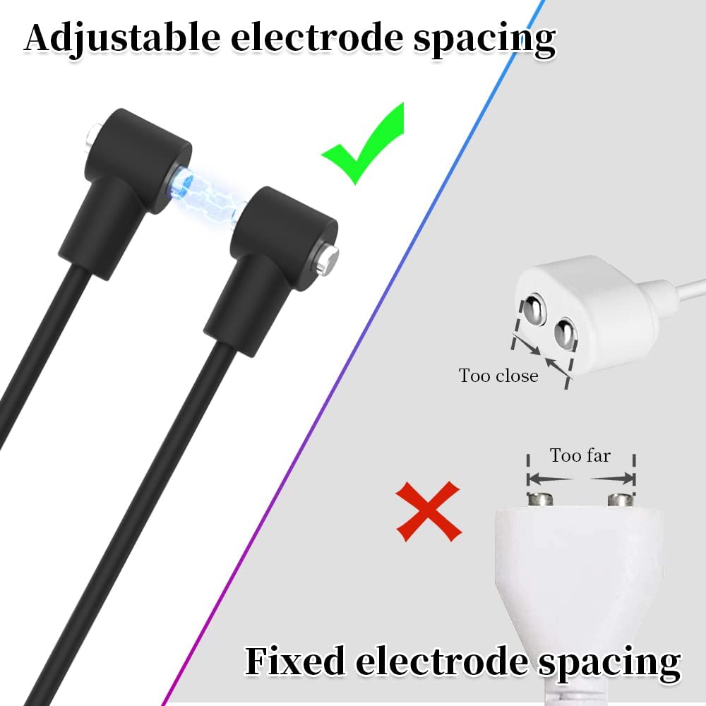 Jaslak Magnetic Universal Usb Fast Charging Cable Cord For Massager, Computer Usb Adapter Replacement Massager Charging Cord Com