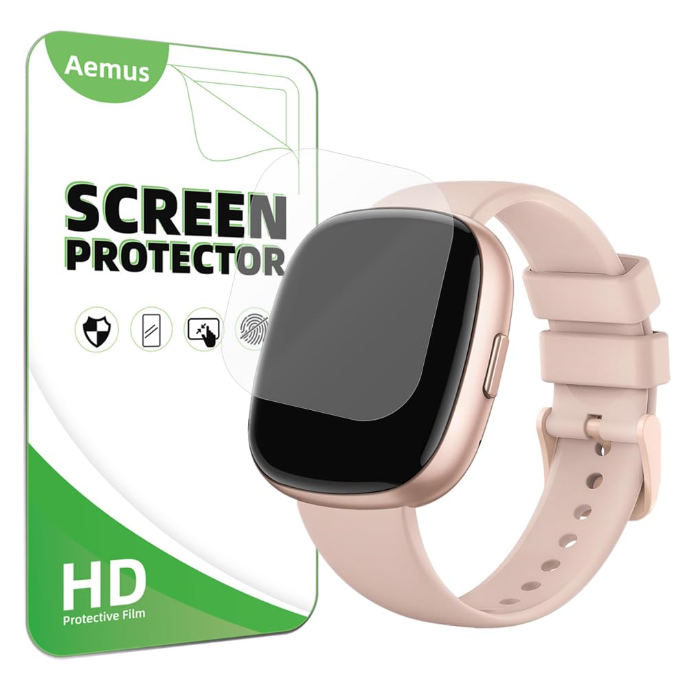 Aemus Screen Protector Compatible For Sanorum Smart Watch 1.83'' (6 Pack) Clear Tpu Soft Film For G56 Fitness Tracker Watch Scre