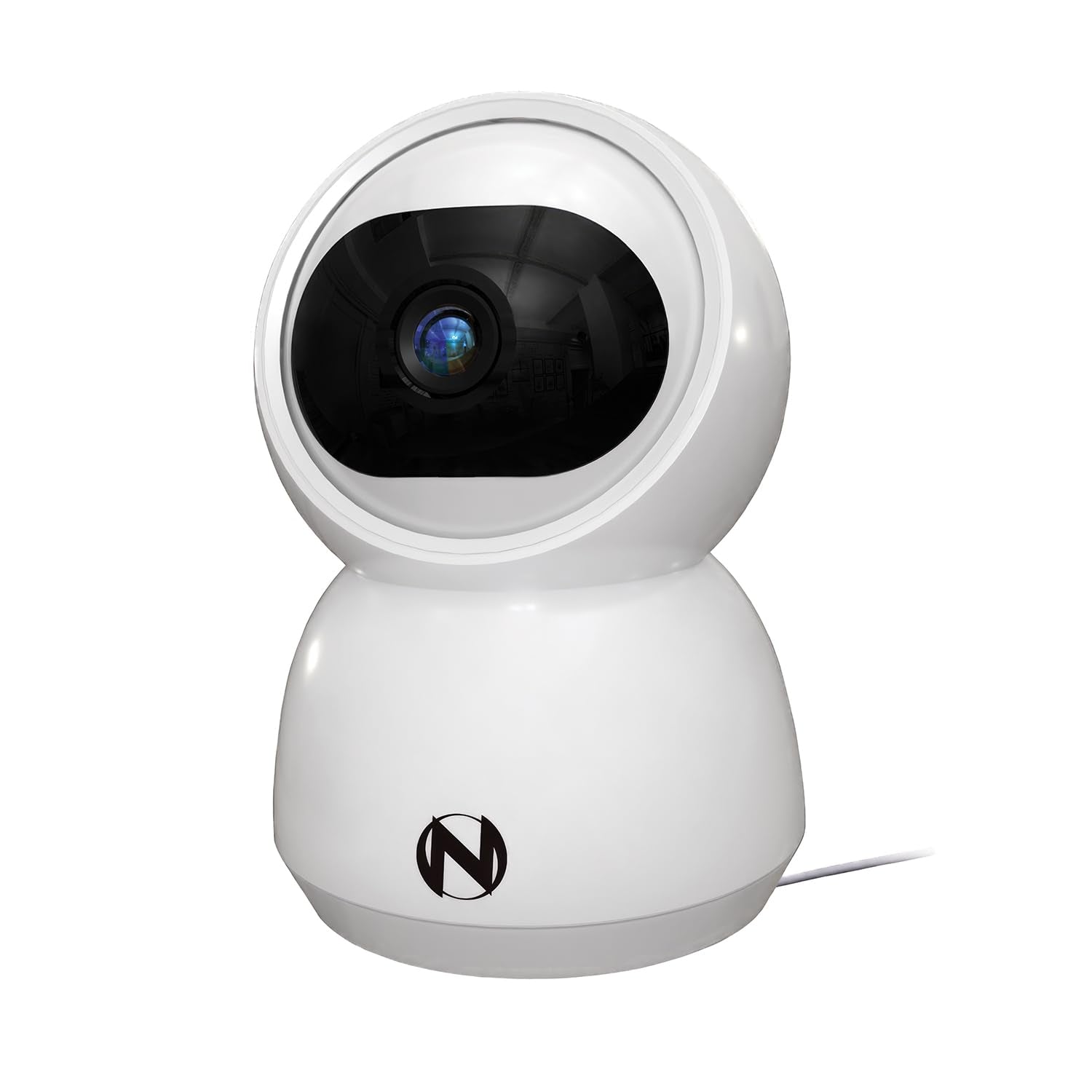 Night Owl Indoor Plug In Wireless 3Mp Deterrence Camera With Pan, Tilt And 2 Way Audio
