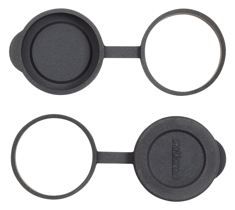 Opticron 25Mm Rubber Objective Lens Covers Og Xs Pair Fits Models With Outer Diameter 30 31Mm Black 31086