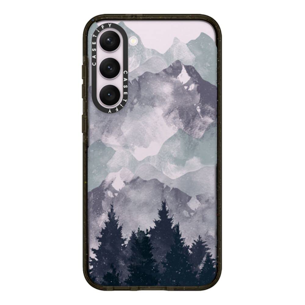 Casetify Impact Samsung Galaxy S23+ Case [4X Military Grade Drop Tested / 8.2Ft Drop Protection]   Winter Tale Clear Case   Clea