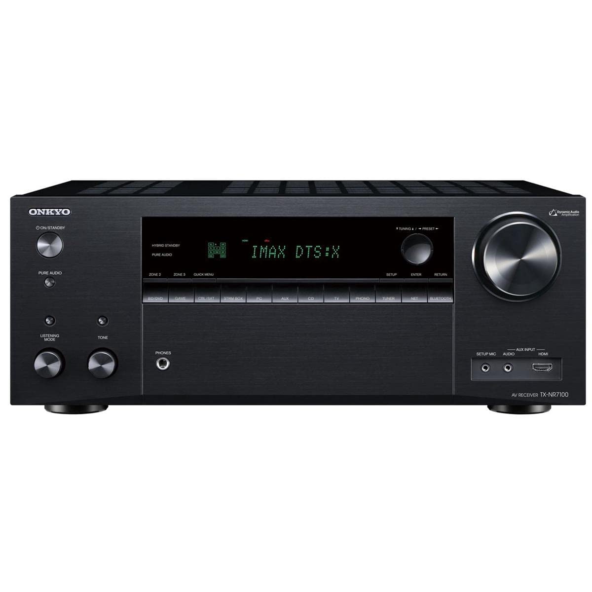 Onkyo Tx Nr7100 9.2 Channel Av Receiver   100 Watts Per Channel, Dirac Live Out Of Box, Works With Sonos Certified, Thx Certified And More