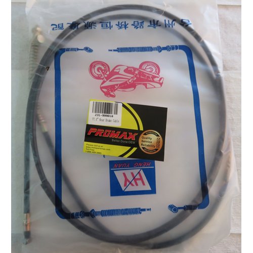 77.5'' Rear Brake Cable For Gy6 50 Cc 150Cc Scooter Moped Roketa Taotao Jonway Nst Tank Bms Dongfang Supermach Znen Baron