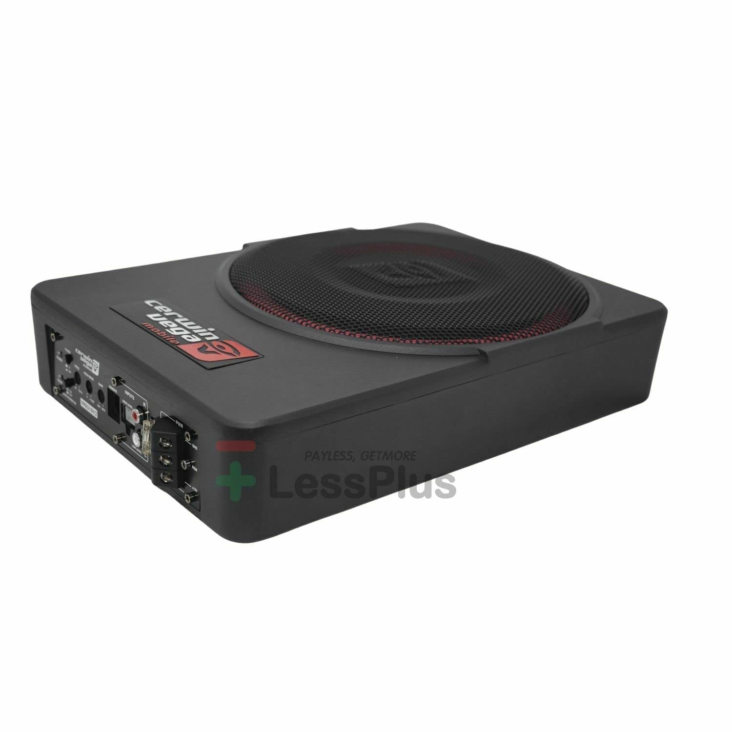 Cerwin Vega Vpas10V2 10'' 550W Max / 200W Rms Low Profile Active Powered Subwoofer With Built In Amplifier Module For Working Wi