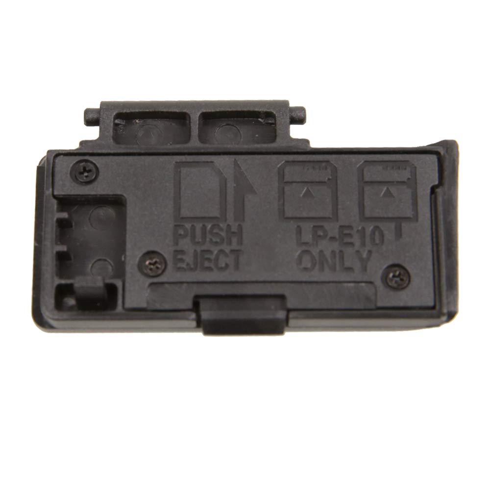 Phototrust Battery Door Cover Lid Cap Replacement Repair Part Compatible With Canon Eos 1100D Eos Rebel T3 Dslr Digital Camera