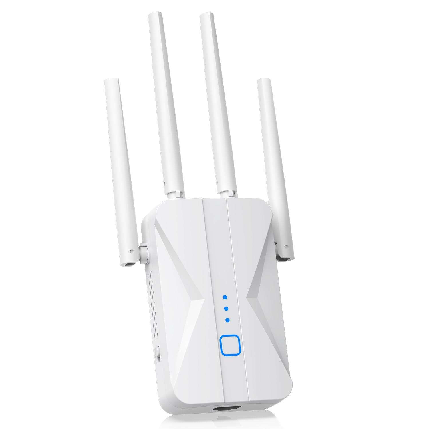 WiFi Extender Signal Booster, 2026 WiFi Extender AC1200Mbps Dual Band (5.8GHz/2.4GHz), WiFi Booster with Ethernet Port for Home