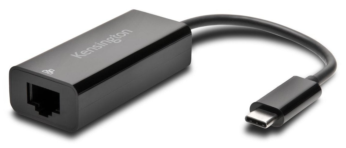 Kensington USB-C to Gigabit Ethernet Adapter K33475WW Black