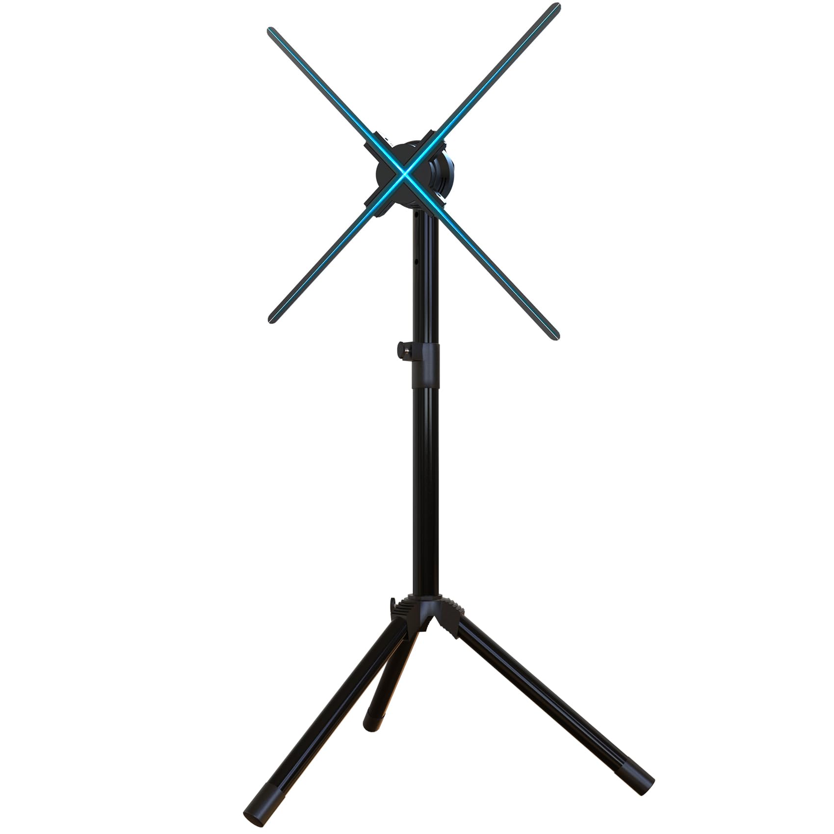 Hologram 3D Fan Stand With Multi Function Base,3D Holographic Fan Tripod Stand, Fan Foldable Stand,Fits 15.5 39.4 Inch Holograph