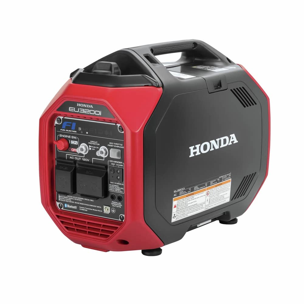 Honda 665730 Eu3200Ian 3200 Watt Bluetooth Portable Inverter Generator With Co-Minder