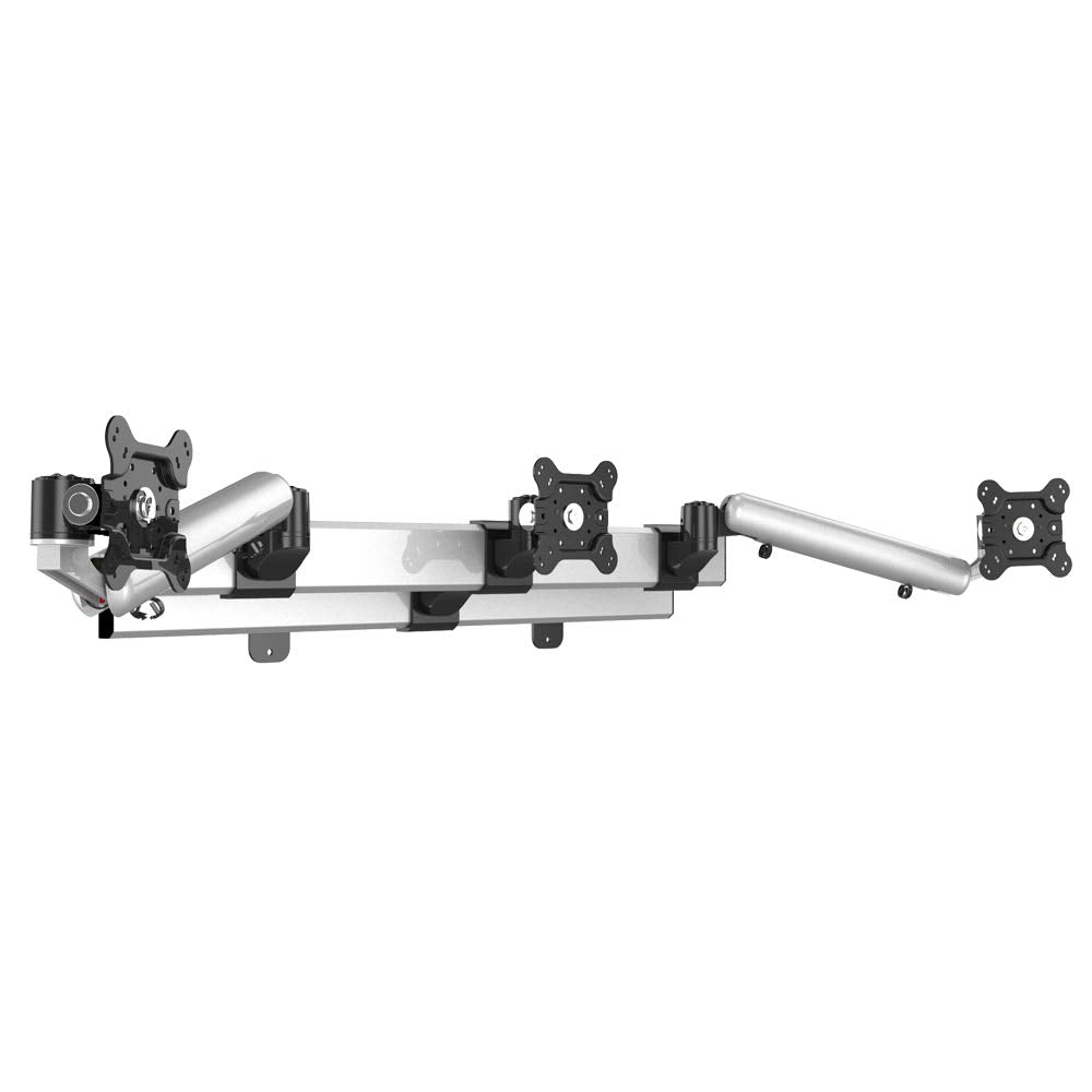 Cotytech Triple Monitor Wall Mount with Independent Full Motion & Quick Release (BL-W279)