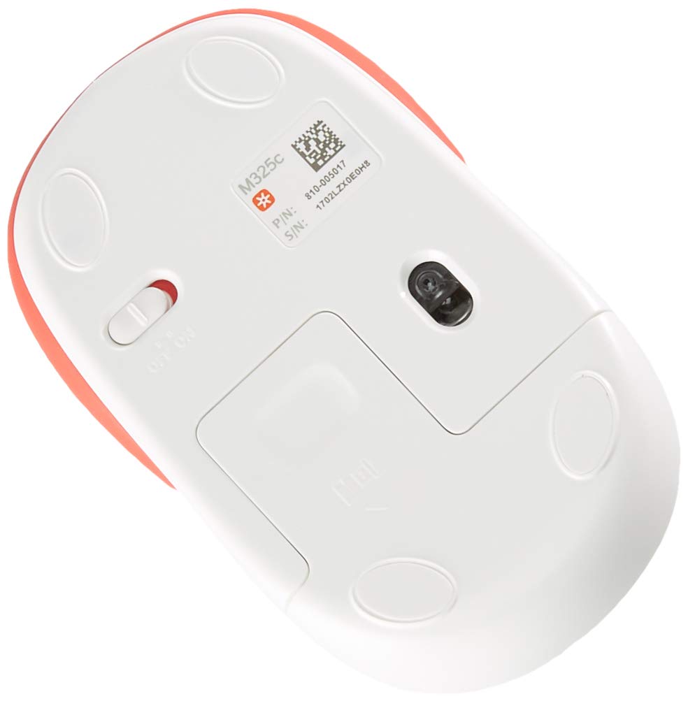 Logitech M325 Wireless Mouse (Flamingo)