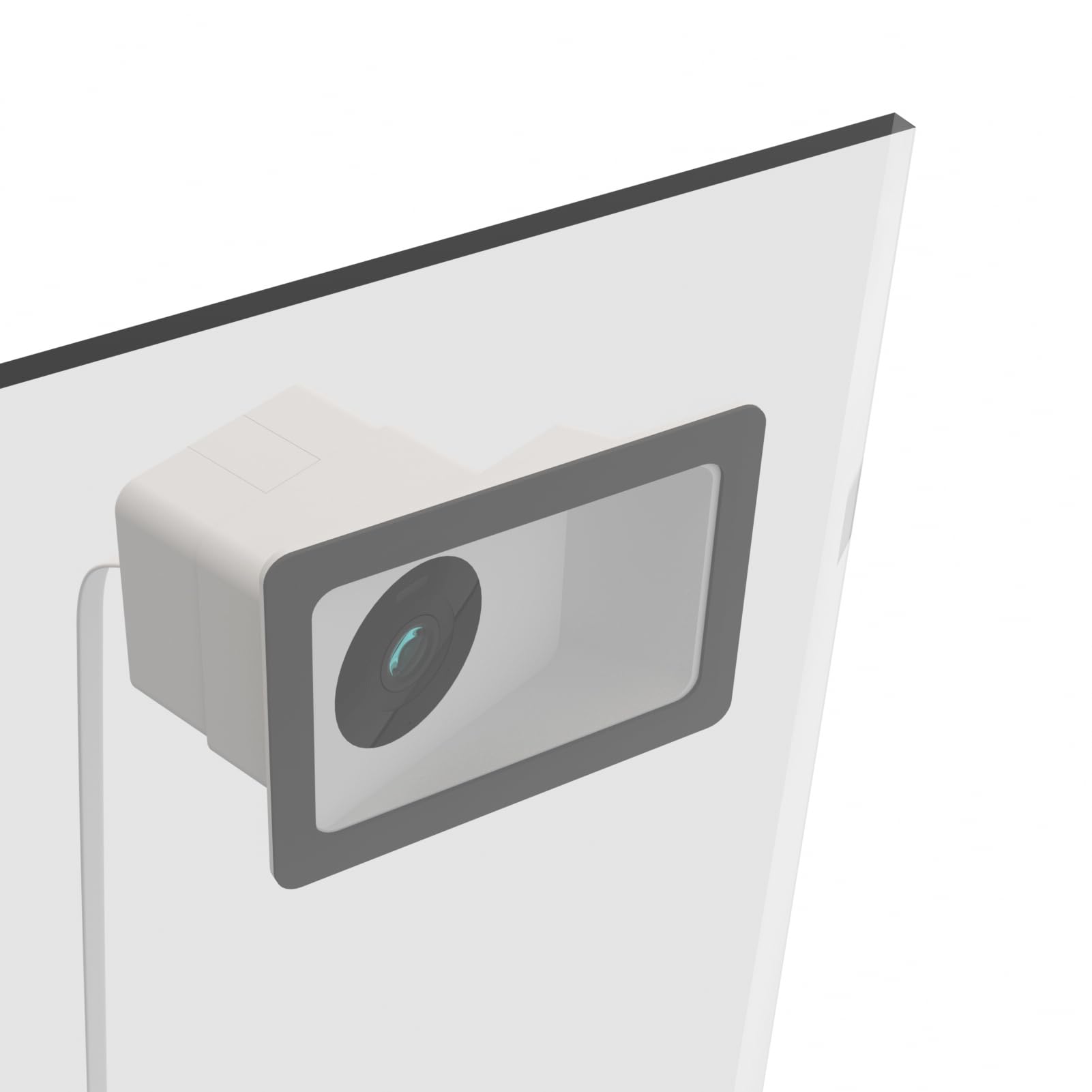 Teccle Angled Window Mount For Wyze Cam Og (2023 Model) 20 Degrees Tilt Up/Down/Left/Right Through Window Use Cam Og (Pack Of 1,