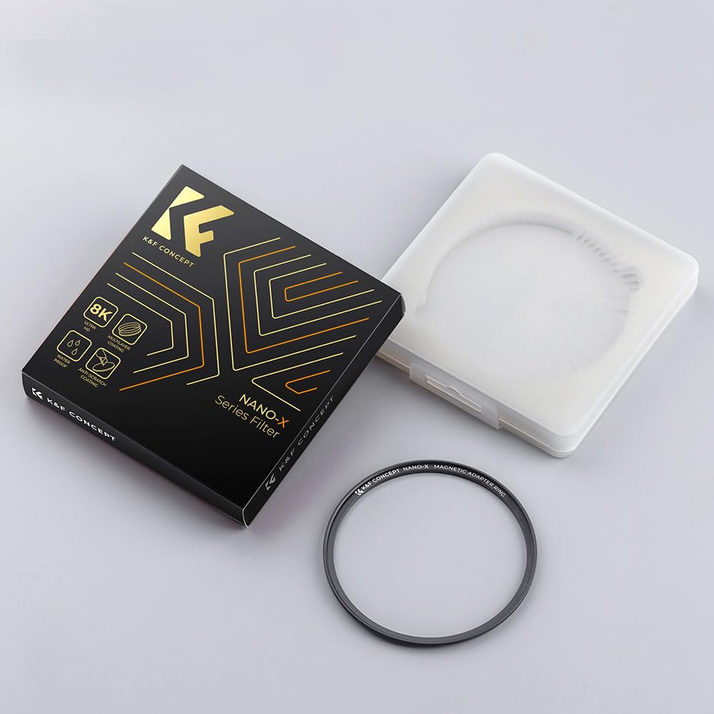 K&F Concept 62Mm Empty Magnetic Base Filter Ring (Works Only On K&F Concept Magnetic Quick Swap System)