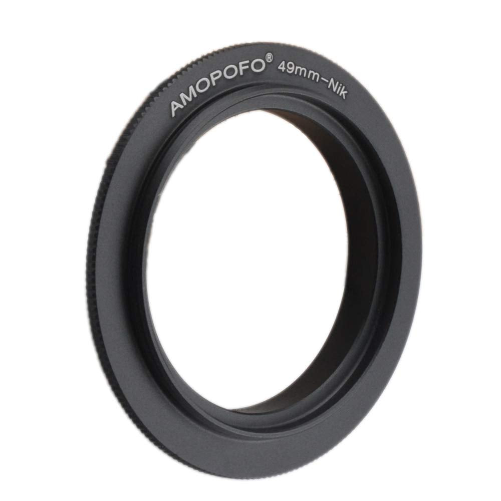 49Mm Macro Lens Reverse Ring Compatible With For Nik F D1,D1H,D4,D100,D200,D300,D300S,D700,D800,D70,D70S,D3100,D3200,D5000 Camera And With 49Mm Filter Thread Lens.Macro Shoot(49Mm Ai)
