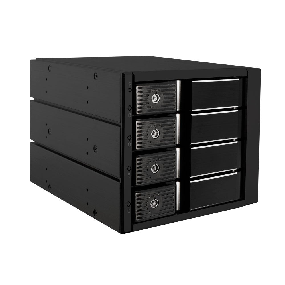 Kingwin SSHD Hard Drive Enclosure Internal Four Mobile Rack For 3.5    Solid State Drive/HDD, SATA Enclosure, Support SATA I/II/