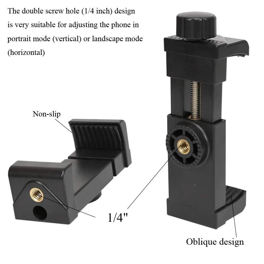 Head Mounted Mobile Phone Holder,First Person View Video Outdoor Live Shooting Bracket With Phone Clip(4' 7') For Iphone Samsung Smartphones And Gopro Insta360 Sony Dji Action Camera Head Mount Strap