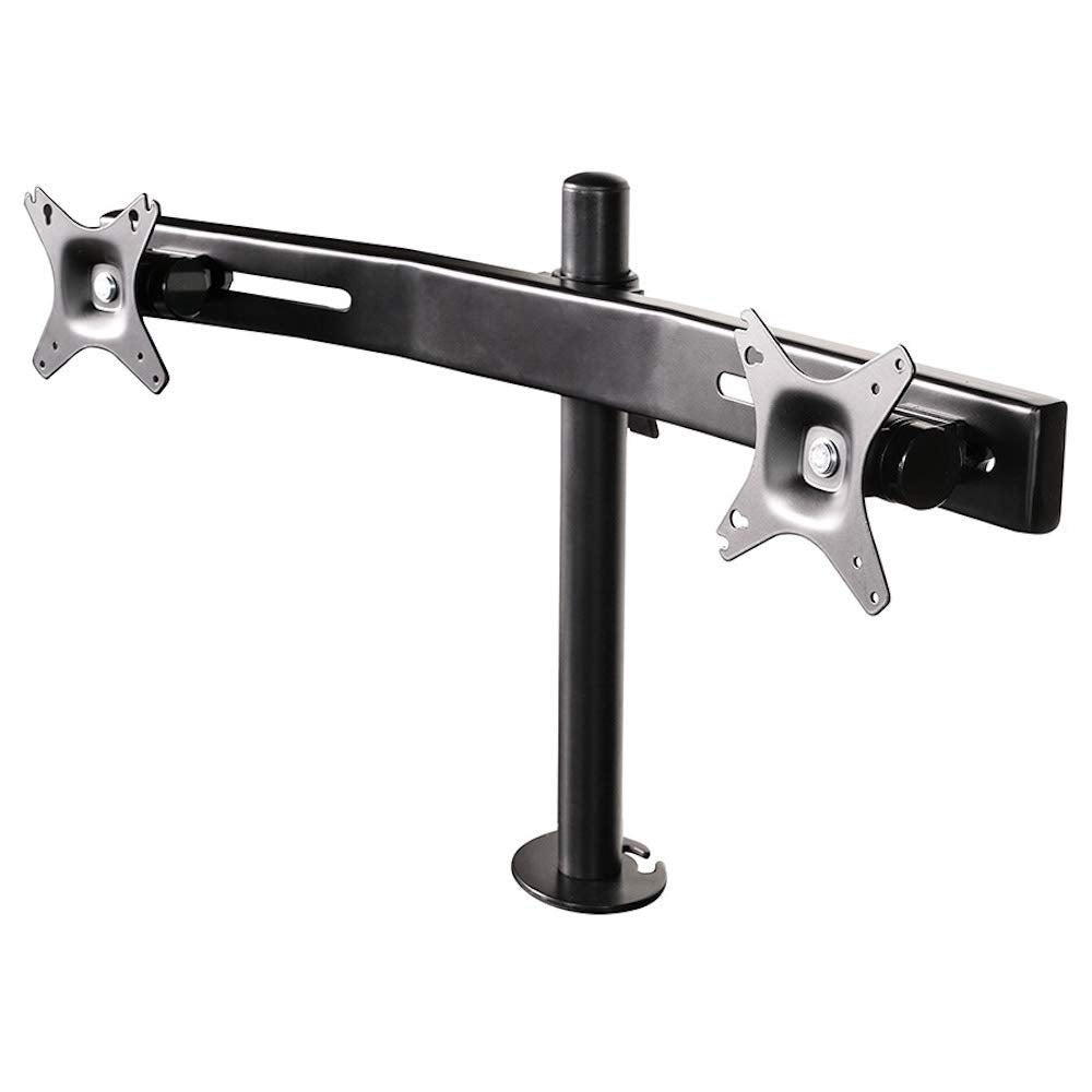 Kantek Dual Lcd Monitor Arm For Sts800/Sts810 Sit To Stand Systems (Sts802), Black
