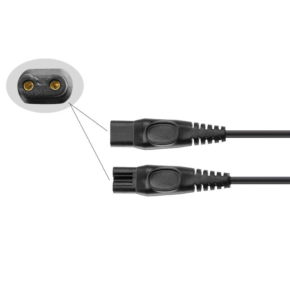 Hq8505 Replacement Razor Power Cord Charger For Philips Norelco Electric Shavers