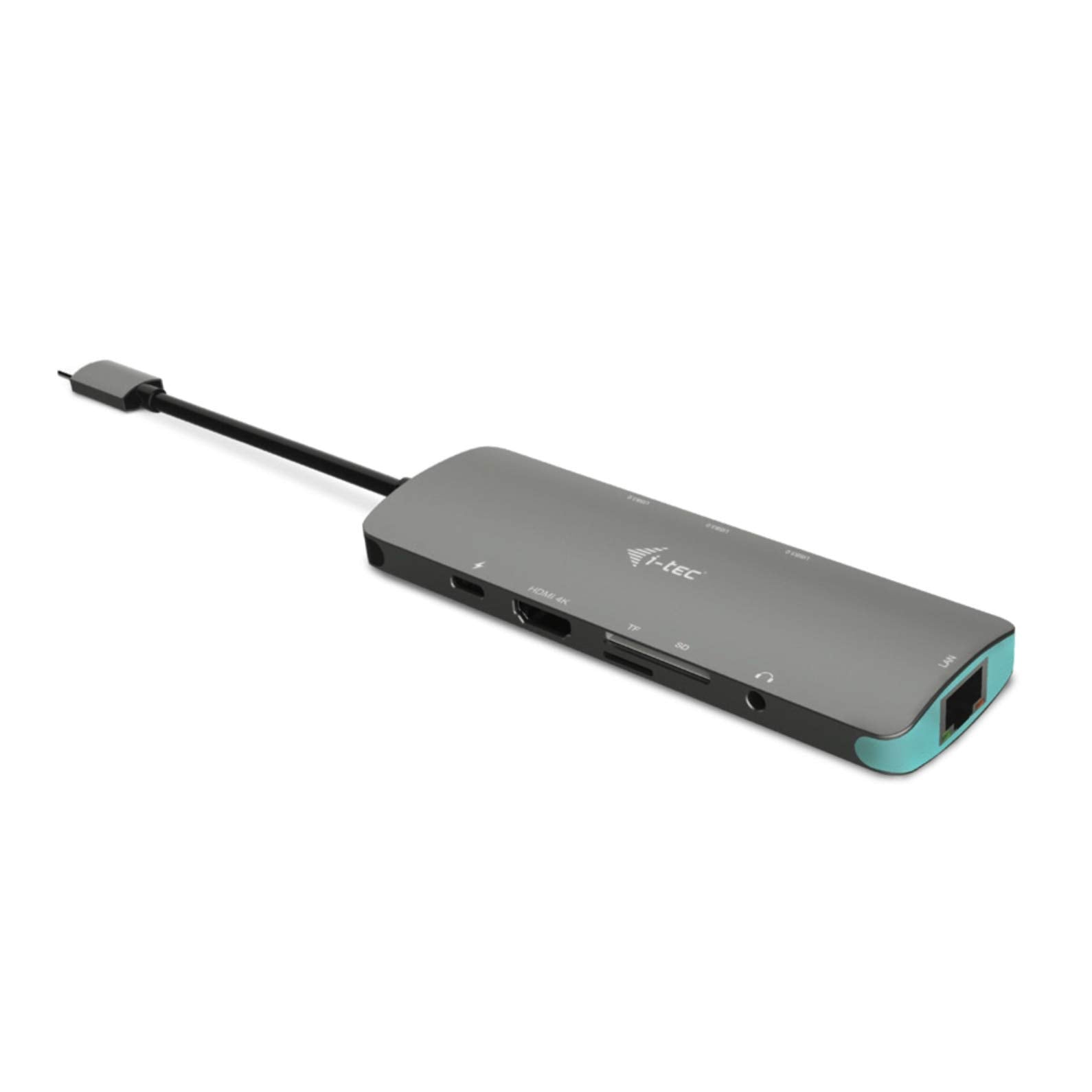 i-tec Portable 4K USB C Hub - 100W Power Delivery 4K HDMI Portable USB C Docking Station with Power Delivery, Metal, Ubuntu, Chr