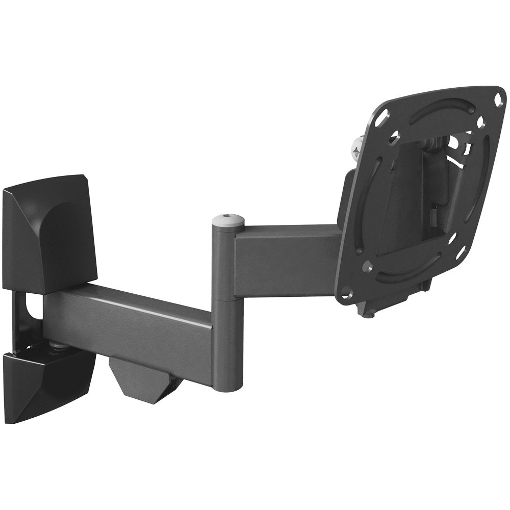 Barkan Tv And Monitor Wall Mount, 13   29 Inch Full Motion Articulating   4 Movement Flat / Curved Screen Bracket, Holds Up To 3
