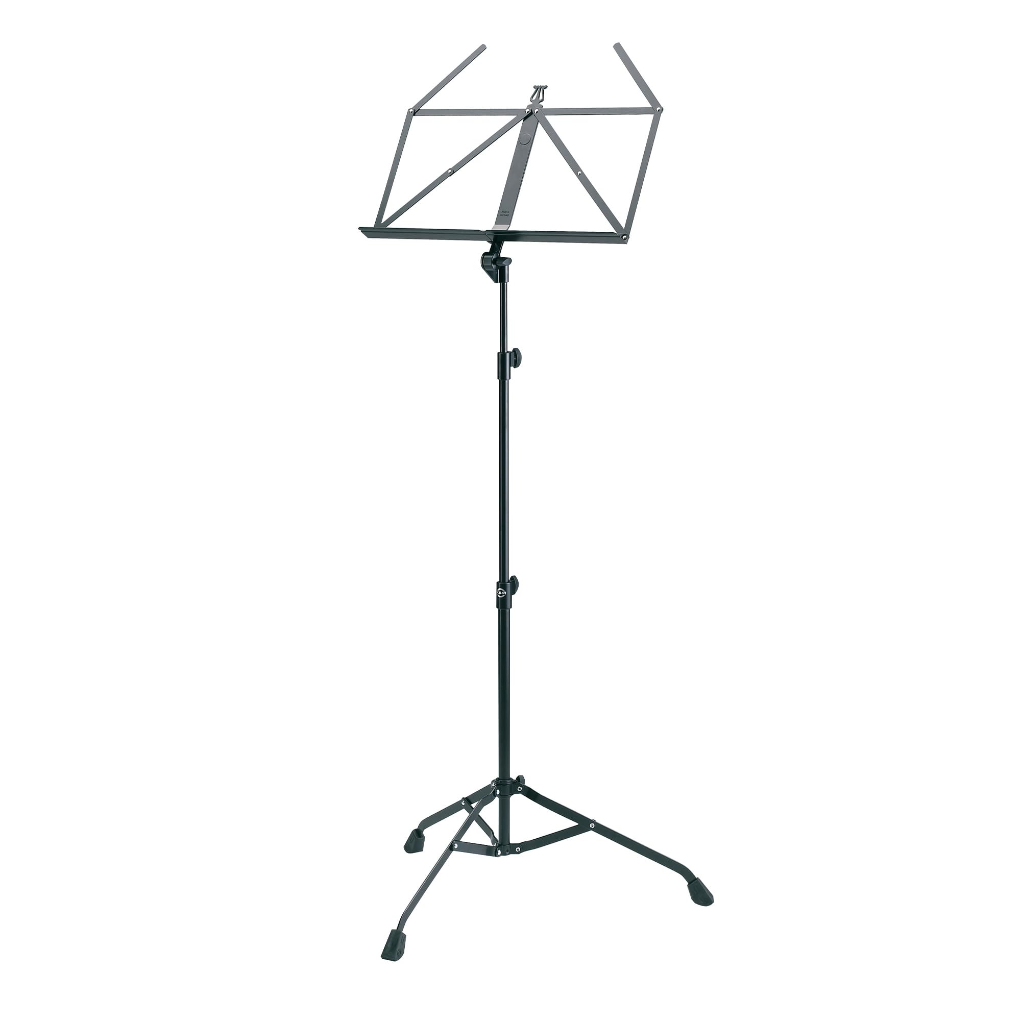 K&M   Konig & Meyer 10700.000.55 Extra Heavy Duty Music Stand   Adjustable Angle Desk   Sturdy   Easy To Fold   Compact   Profes