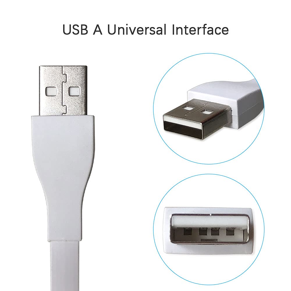 Qjyth Cord Replacement For Ue Boom Charger, 1.2M Usb Charging Cable Compatible With Logitech Ultimate Ears Boom 3/ Megaboom 3/ U