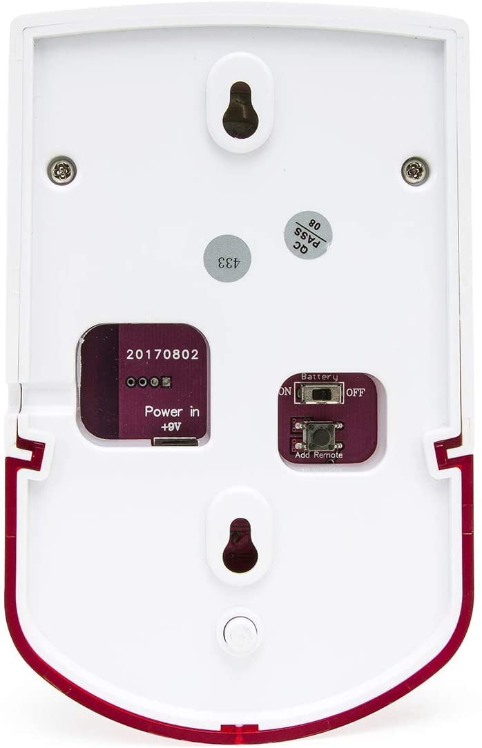 Daytech Strobe Siren Panic Alarm Button Siren Alarm With Light For Home Caring Loud Outdoor Sos Alert System 2 Red Flashing Siren And 4 Emergency Button For Store Hotel Jewelry Shop Security