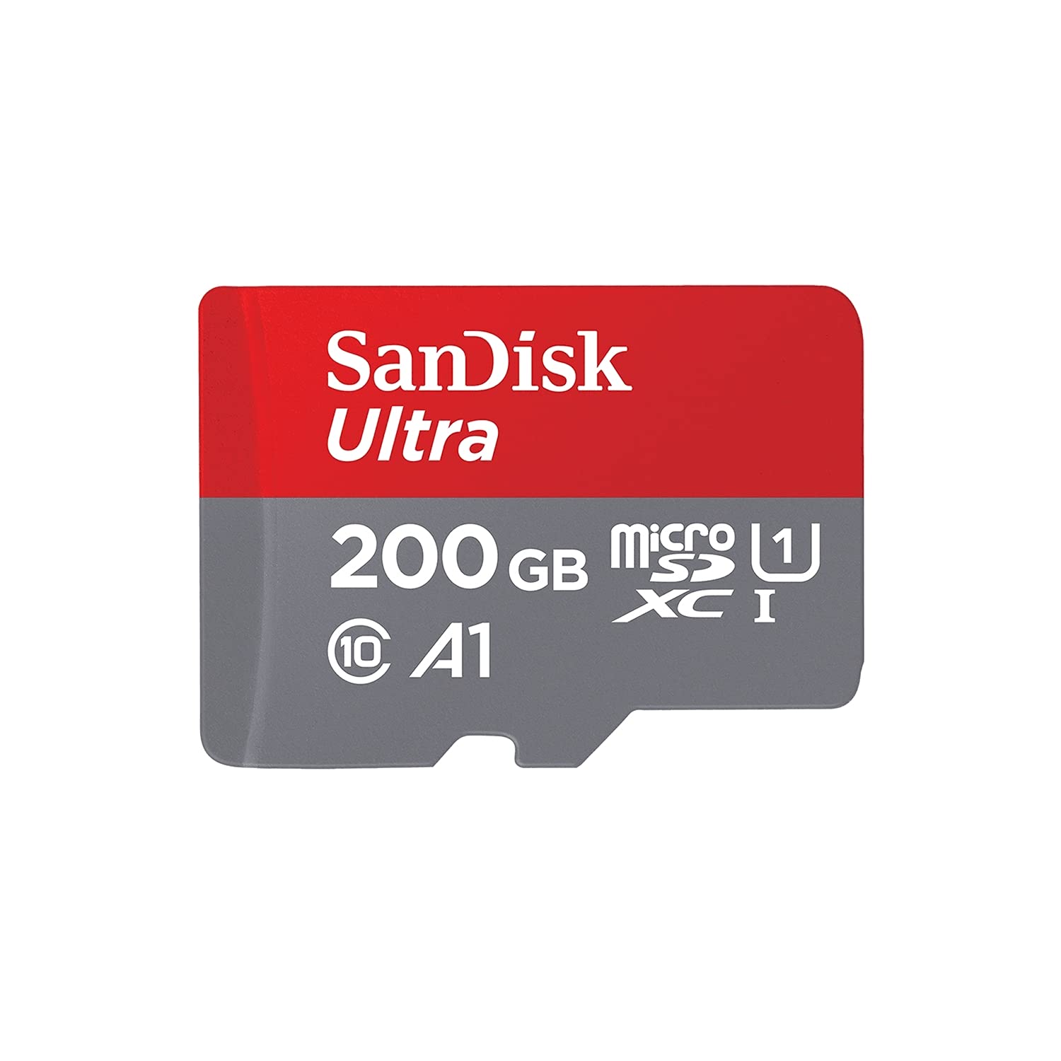Sandisk 200Gb Ultra Microsdxc Uhs I Memory Card With Adapter   120Mbs, C10, U1, Full Hd, A1, Micro Sd Card   Sdsqua4 200G Gn6Ma,