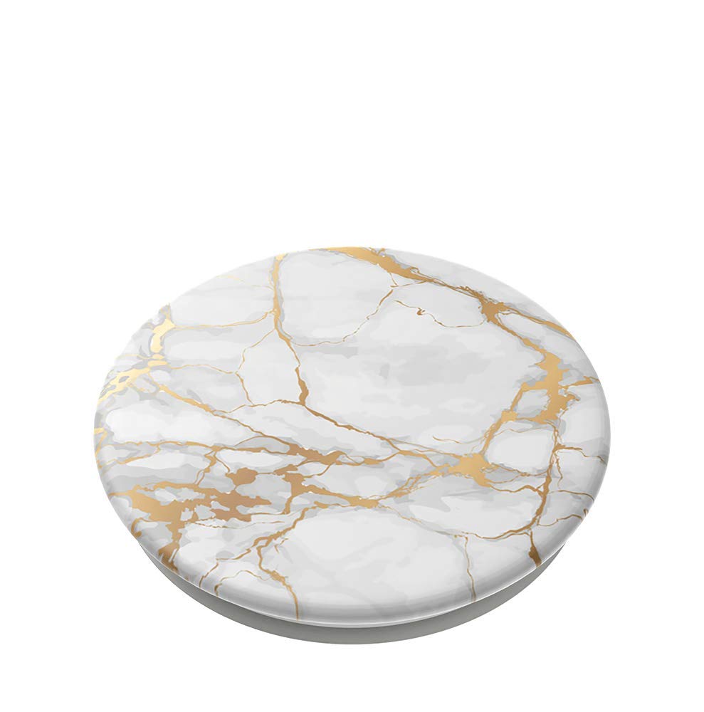Popsockets Phone Grip With Expanding Kickstand, Marble Popgrip   Gold Lutz Marble