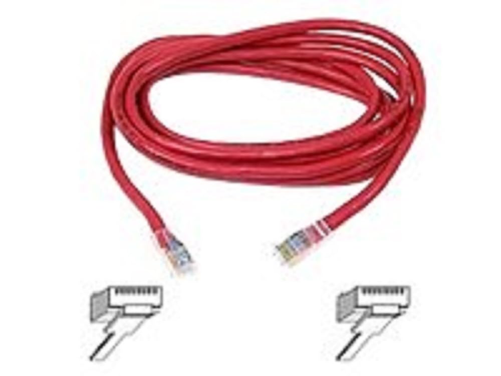 Belkin 5Ft Cat5E Red Patch Cord