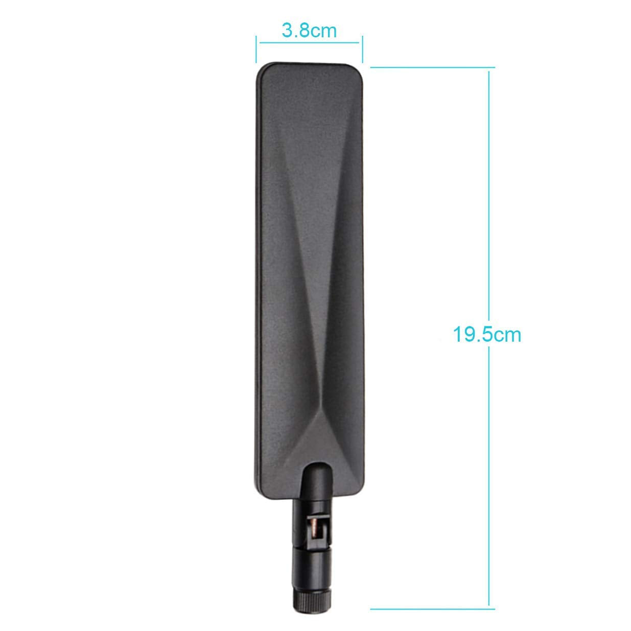 Bingfu 4G Lte Cellular Trail Game Camera Antenna 9Dbi Rp Sma Male (2 Pack) Compatible With Spypoint Stealth Cam Tactacam Cuddeba