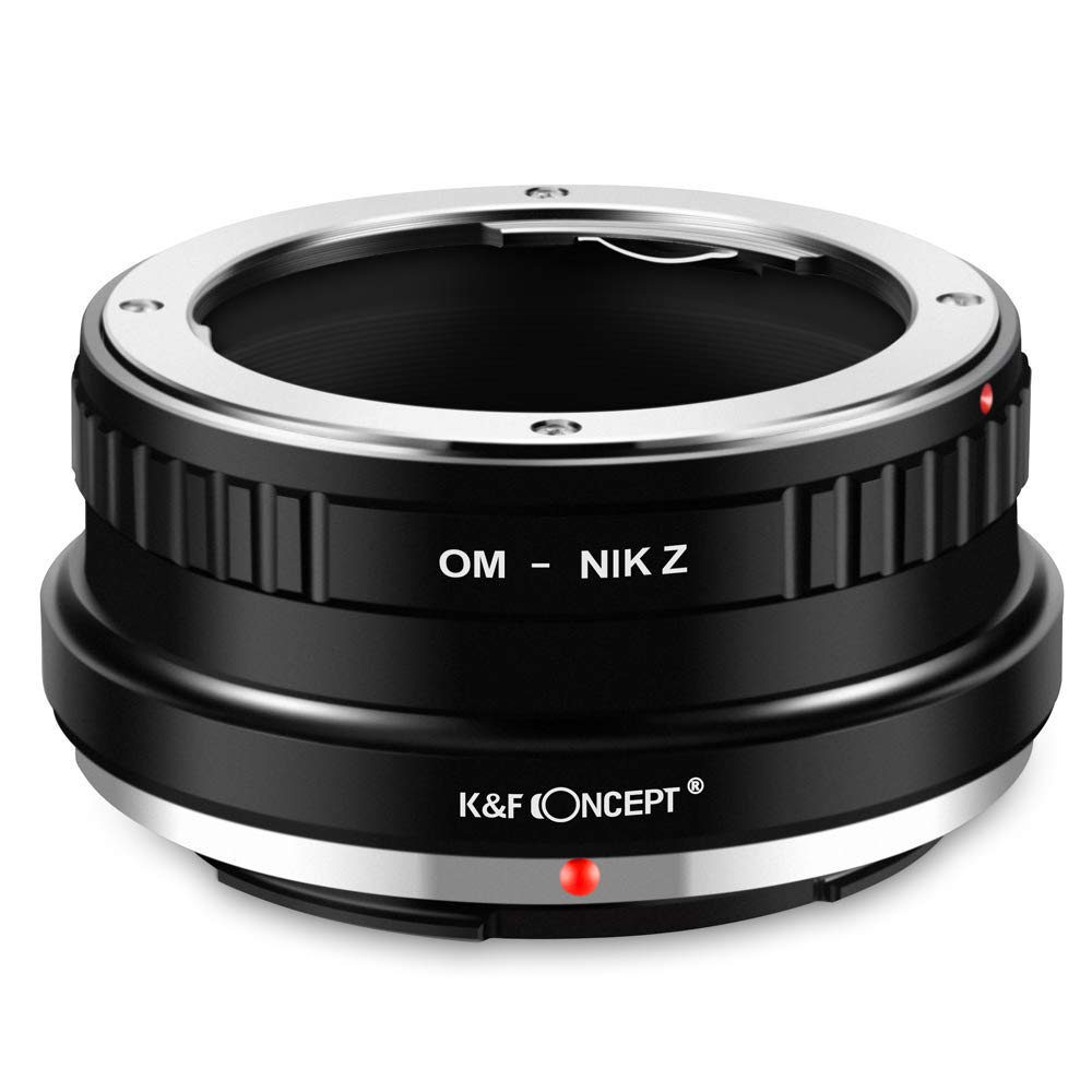 K&F Concept Lens Mount Adapter For Olympus Om Mount Lens To Nikon Z6 Z7 Camera