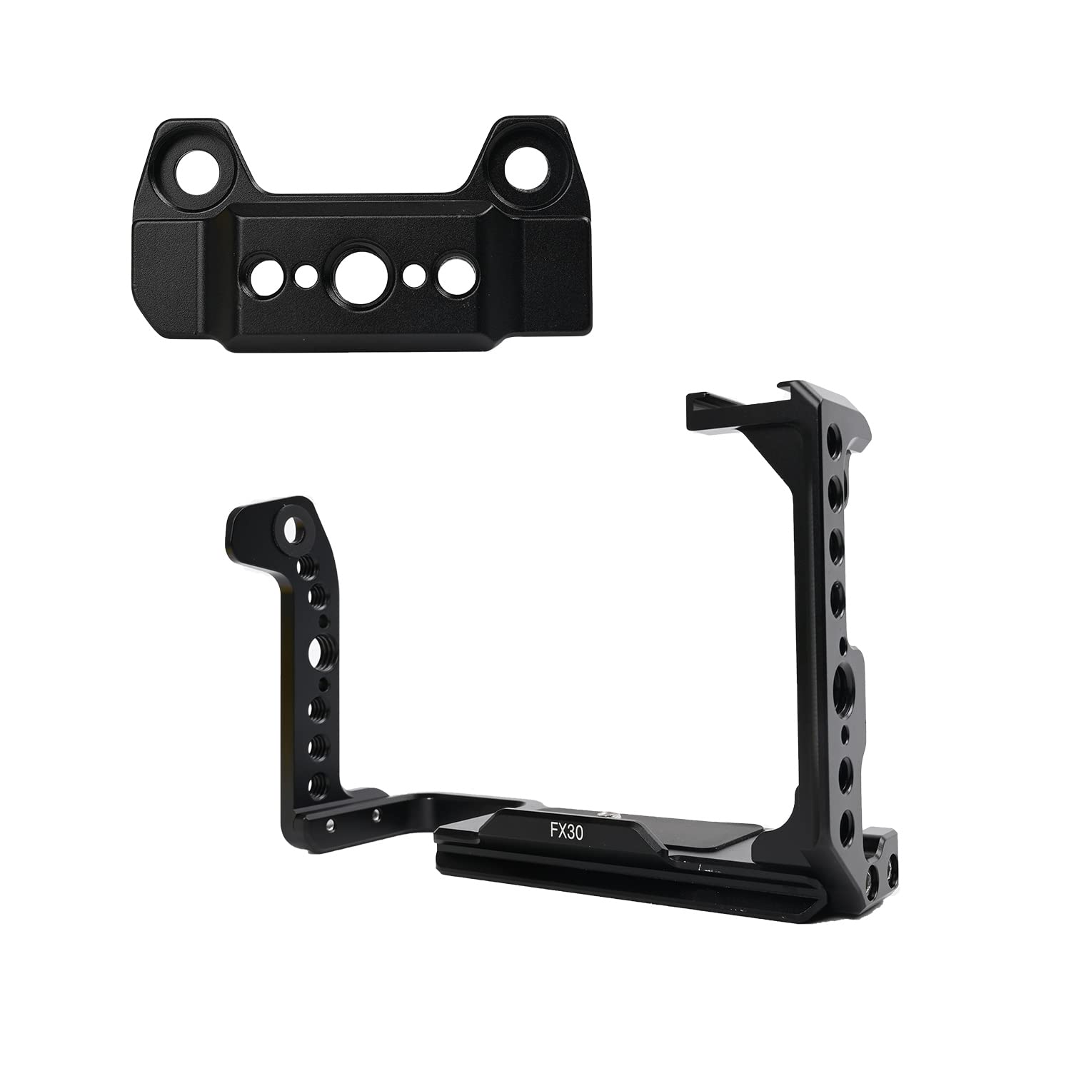 Fx30 Fx3 Camera Cage, Fx3 Fx30 Cage With Cold Shoe Port For Sony Fx3 Fx30 Camera Case Camera Rig Cold Shoe