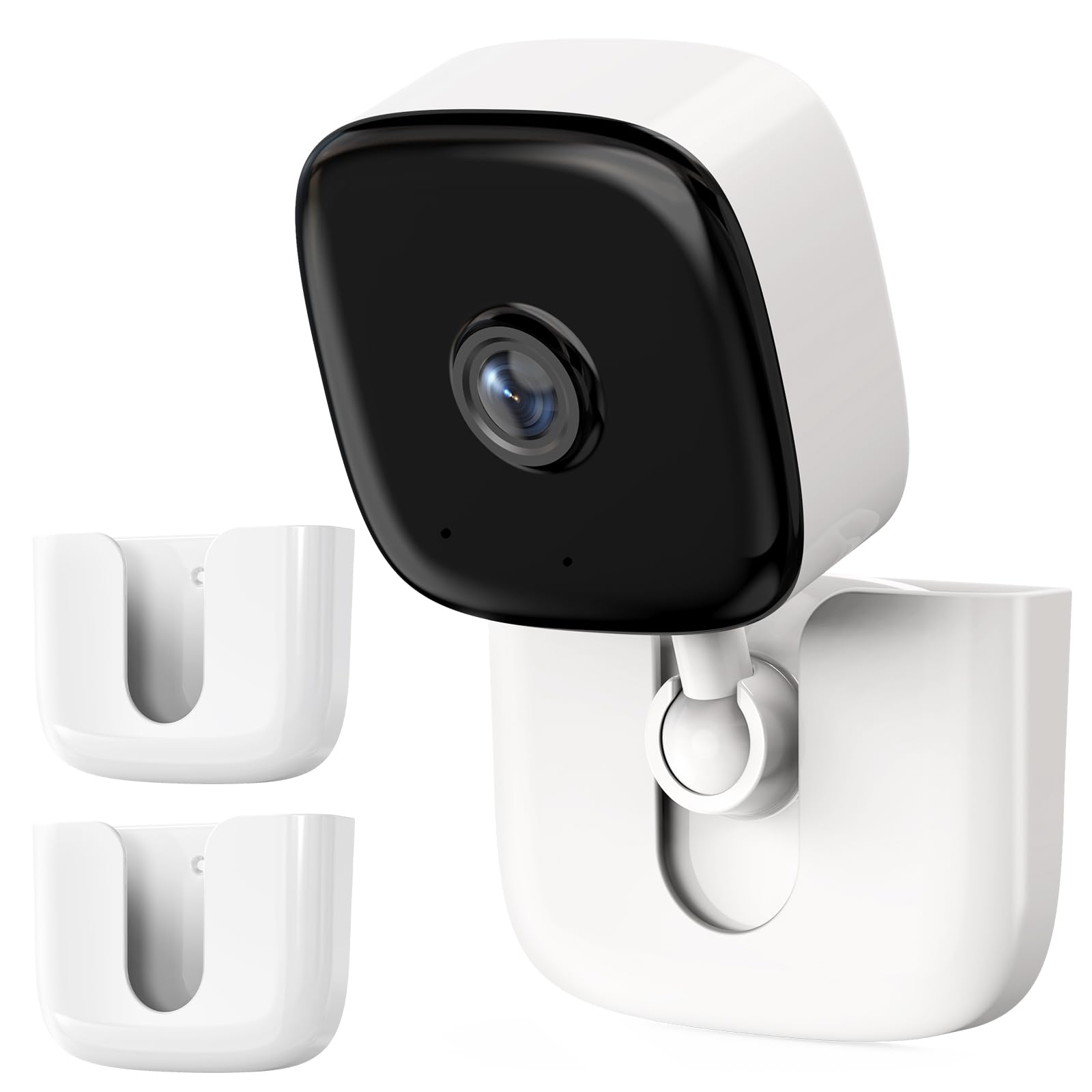 Dukoyb Adhesive Camera Mount for Kasa Smart Security Camera EC60 /KC400,No Drill No Screw Mounting Holder,Easy to Install Mount 