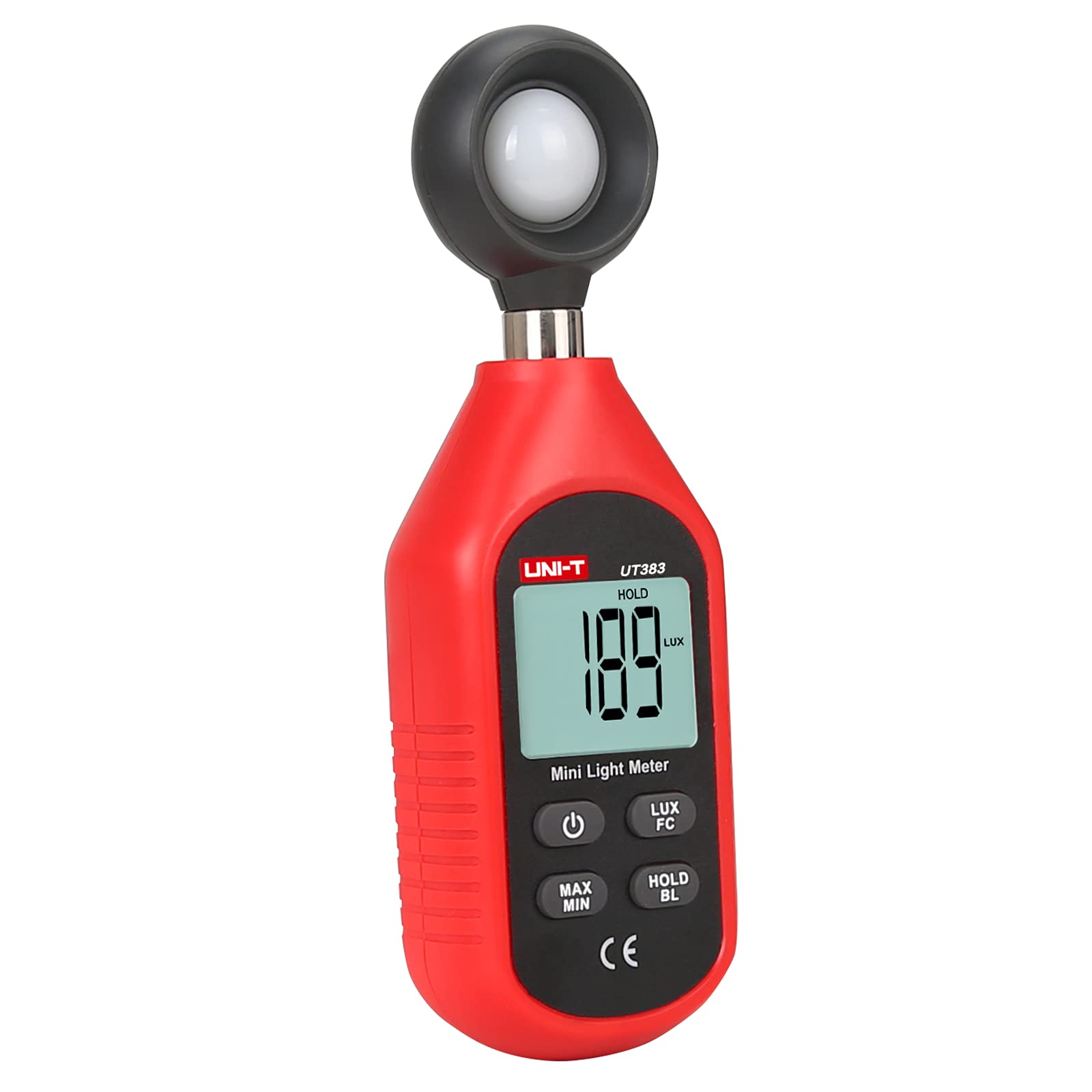 Uni T Ut383 Light Meter Lux Meter Lumens Digital Illuminance Meter 0~199,900 Lux (0~18,500 Fc) Foot Candles Luxmeter For Film Ph