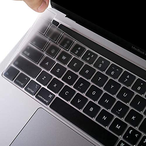 Eoocoo Keyboard Cover Ultra Thin Compatible With Macbook Pro 13 Inch M2 2024 2023 2020 M1 A2338 A2289 A2251 & 2020 2019 New Macb