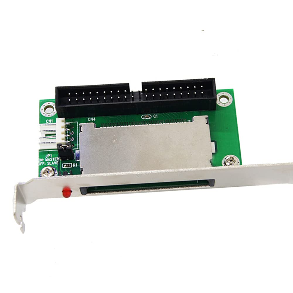 Saidian 1Pcs Cf To Ide Adapter 40 Pin Cf Compact Flash Card To 3.5 Converter With Pci Bracket