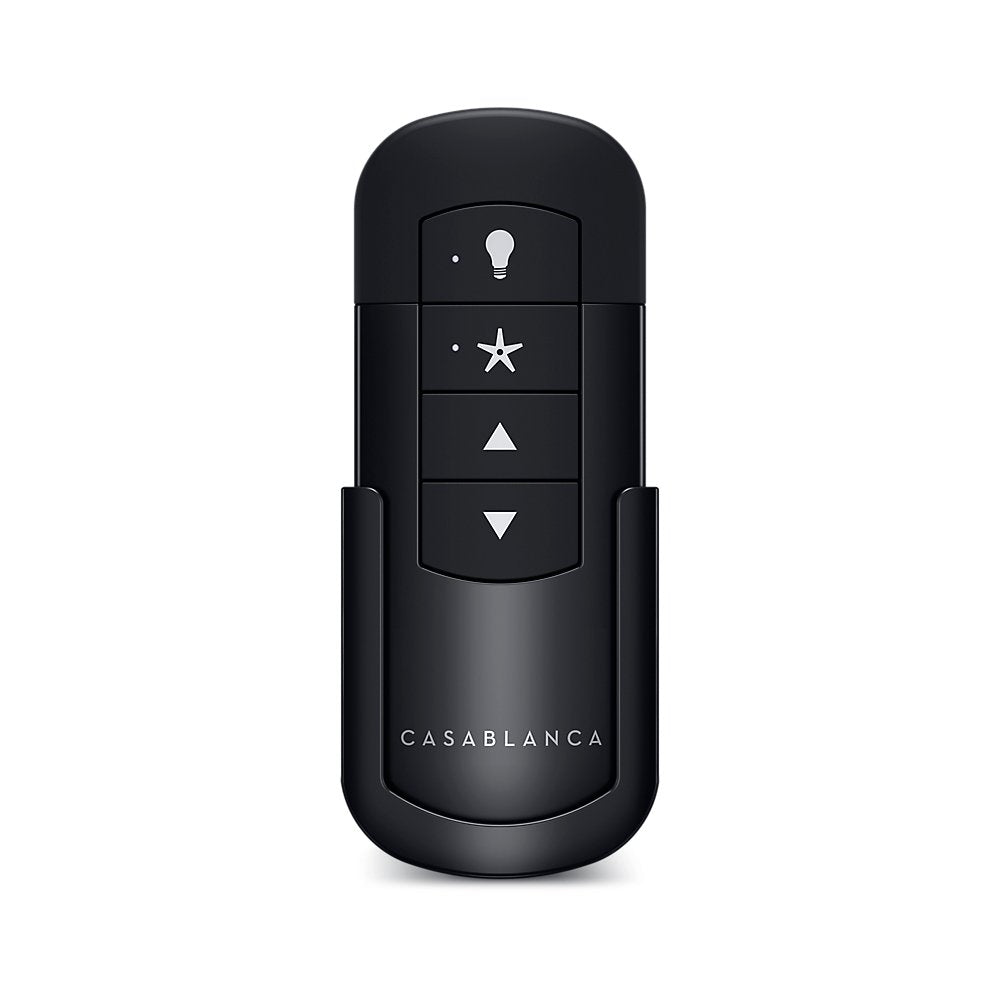 Casablanca 99198 Casablanca Handheld Remote, Black, 5.3X2X2.7, 5 Watts