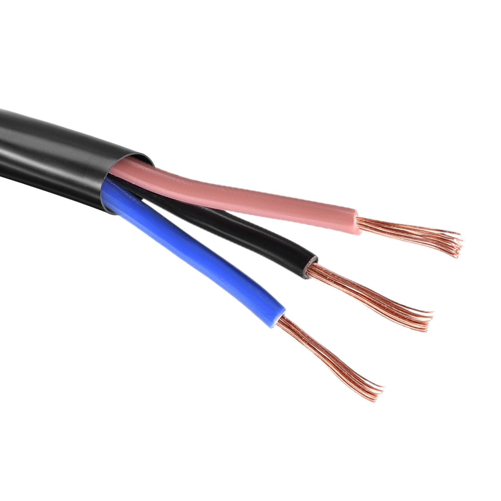 Uxcell Black Pvc Tube Wire Harness Tubing, 9Mm(3/8 Inch) Id, 10Ft Sleeve For Wire Sheathing Protection