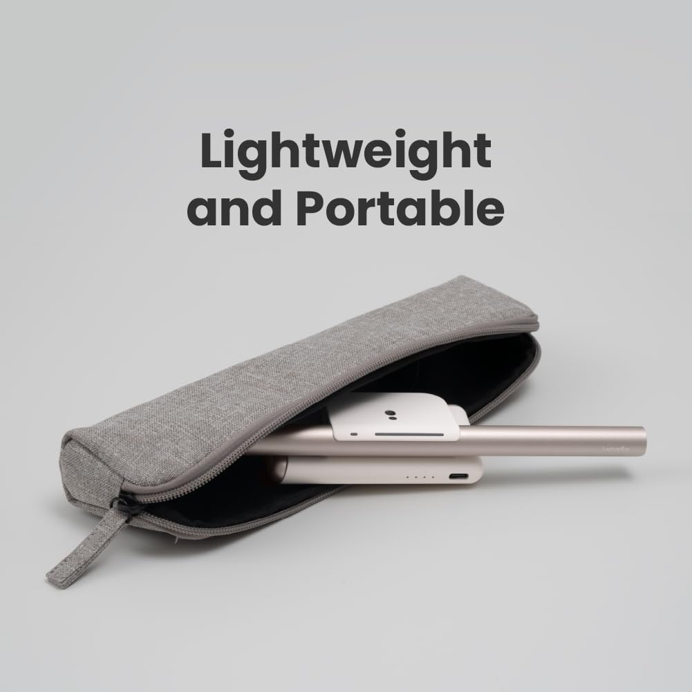 Benq Laptopbar Laptop Monitor Light (White), Auto Dimming, Brightness And Hue Adjustment, Keyboard Light, Usb Charged, Space Sav