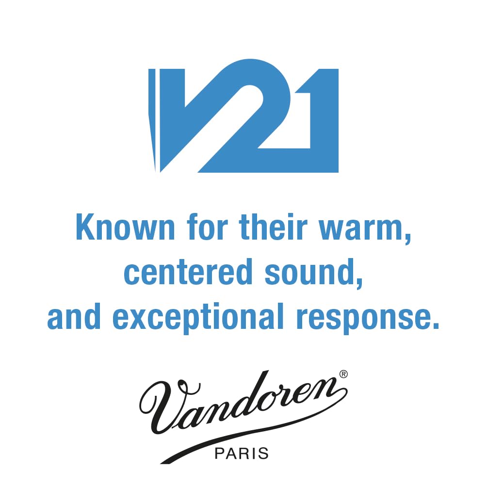 Vandoren Sr8225 Tenor Saxophone V21 Reeds Strength 2.5; Box Of 5